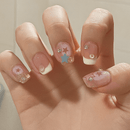 Luxury Full Cover Press-On Nails, 24-Piece Artificial Nail Set