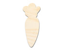 Unfinished Cute Carrot Shape | Easter | DIY Craft Cutout | up to 46" DIY