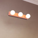DecorBites™ Macaron Style Metallic Vanity Light Fixture - Pink/Yellow - 3/4 Lights for Bedroom Wall Lighting