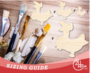 Unfinished Mother Goose Wood Cutout Shape | DIY Craft Cutout | up to 46" DIY