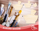 Unfinished Chips and Salsa Shape | DIY Craft Cutout | up to 46" DIY