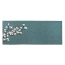 Magnolia Branch - Blue Coir Doormat