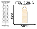 Unfinished Travel Bottle Silhouette | DIY Craft Cutout | up to 46" DIY