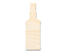 Unfinished Whisky Bottle Shape | DIY Craft Cutout | up to 46" DIY
