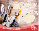 Unfinished Hose Shape | DIY Craft Cutout | up to 46" DIY