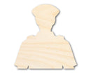 Unfinished Police Officer Shape | DIY Craft Cutout | up to 46" DIY