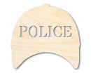 Unfinished Police Cap Shape | DIY Craft Cutout | up to 46" DIY