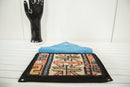 Handmade Rug Fragment Clutch