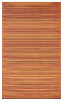 Cancun - Terracotta Outdoor Rug for Patio