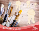 Unfinished Ribbon Shape | DIY Craft Cutout | up to 46" DIY