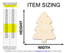 Unfinished Tree Door Hanger | DIY Craft Cutout | Door Hanger | up to 46" DIY