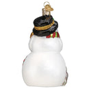 Snowman With Playful Pets