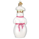 Snow Woman Chef Ornament