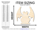 Unfinished Gargoyle Shape | DIY Craft Cutout | up to 46" DIY