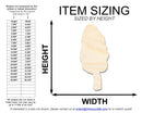 Unfinished Morel Mushroom Shape | DIY Craft Cutout | up to 46" DIY