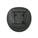 Modern Outdoor Gable Barstool Set of 2 with Weather-Resistant Design in Black Iron and Plastic