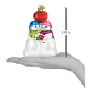 Snow Couple's First Christmas Ornament