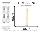 Unfinished Wood Birthday Candle Shape | DIY Craft Cutout | up to 46" DIY
