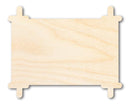Unfinished Wood Torah Scroll Shape | DIY Craft Cutout | up to 46" DIY