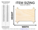 Unfinished Wood Torah Scroll Shape | DIY Craft Cutout | up to 46" DIY