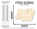 Unfinished Wood Beach Bag Shape | DIY Craft Cutout | up to 46" DIY