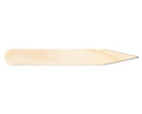 Unfinished Wood Thin Pencil Shape | DIY Craft Cutout | up to 46" DIY