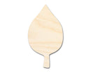 Unfinished Wood Simple Fall Leaf Shape | DIY Craft Cutout | up to 46" DIY