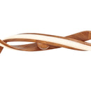 Munich LED Horizontal Chandelier // Wood