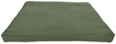 Zabuton Meditation Base Cushion - Hemp Fabric Cover, Recycled Cotton Interior