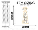 Unfinished Wood Oil Rig Shape | DIY Craft Cutout | up to 46" DIY