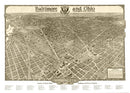 Vintage Map of Washington,  1923