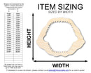 Unfinished Wood Shark Jaw Shape | DIY Craft Cutout | up to 46" DIY