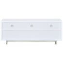 Casey 2-drawer Engineered Wood 60-inch TV Stand White