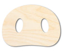 Unfinished Wood Pig Nose Shape | DIY Craft Cutout | up to 46" DIY