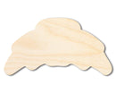 Unfinished Wood Croissant Shape | DIY Craft Cutout | up to 46" DIY