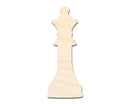 Unfinished Wood Queen Chess Piece Shape | DIY Craft Cutout | up to 46" DIY