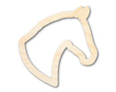 Unfinished Wood Horse Outline Shape | DIY Craft Cutout | up to 46" DIY