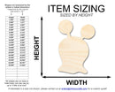 Unfinished Wood Blob Monster Shape | DIY Craft Cutout | up to 46" DIY