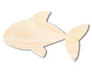 Unfinished Wood Cute Goldfish Shape | DIY Craft Cutout | up to 46" DIY