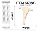 Unfinished Wood Jack Hammer Shape | DIY Craft Cutout | up to 46" DIY