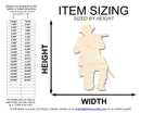 Unfinished Wood Shooting Soldier Shape | DIY Craft Cutout | up to 46" DIY