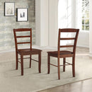 International Concepts Madrid Ladder Back Chair Espresso