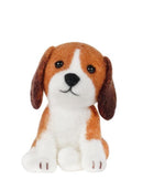 Beagle Needle Felting Kit. Wizardi DIY Wool Craft Kit F07N8-W548-N2