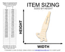 Unfinished Wood Gymnast Flip Shape | DIY Craft Cutout | up to 46" DIY