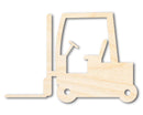 Unfinished Wood Fork Lift Shape | DIY Craft Cutout | up to 46" DIY