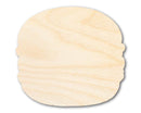 Unfinished Wood Macaron Shape | DIY Craft Cutout | up to 46" DIY