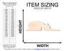 Unfinished Wood Yoga Child's Pose Shape | DIY Craft Cutout | up to 46" DIY