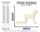 Unfinished Wood Yoga Cat Pose Shape | DIY Craft Cutout | up to 46" DIY