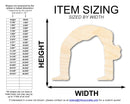 Unfinished Wood Yoga Wheel Pose Shape | DIY Craft Cutout | up to 46" DIY