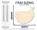 Unfinished Wood Bunch of Bananas Shape | DIY Craft Cutout | up to 46" DIY